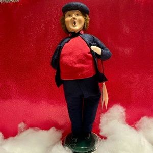 Byers' Choice Caroler – Male Salvation Army Volunteer – 2001
